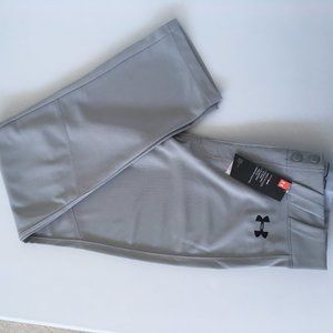 Under Armour UA Men's Gray Baseball Pants NWT
